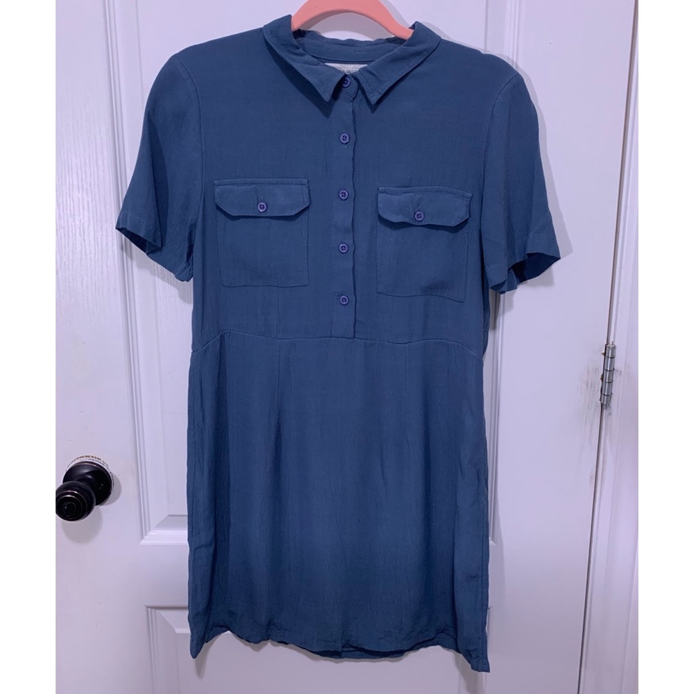Urban Outfitters Lou Collared Mini Short Dress